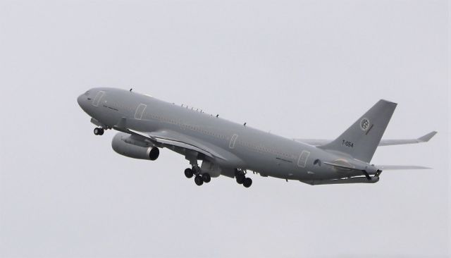 Airbus A330-200 (T054) - royal netherlands air force a330-243mrtt t-054 dep shannon for oslo 30/9/20.