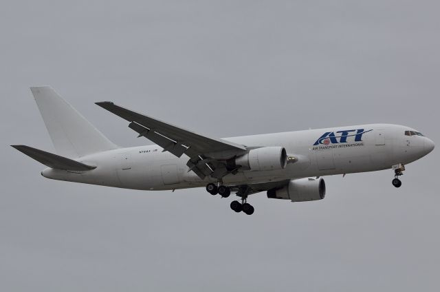 BOEING 767-200 (N791AX) - Originally delivered to ANA in 1985, now living out her days as a freighter