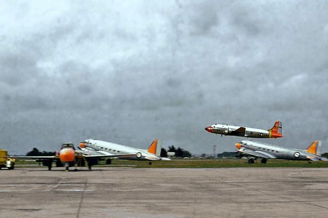 Douglas C-54 Skymaster (07-2702) - Douglas HC-54D Rescuemaster East Sale (YMES) early 1960s open day flight demo.