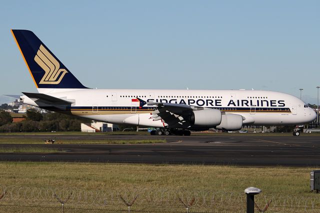 Airbus A380-800 (9V-SKI) - on 3 December 2017