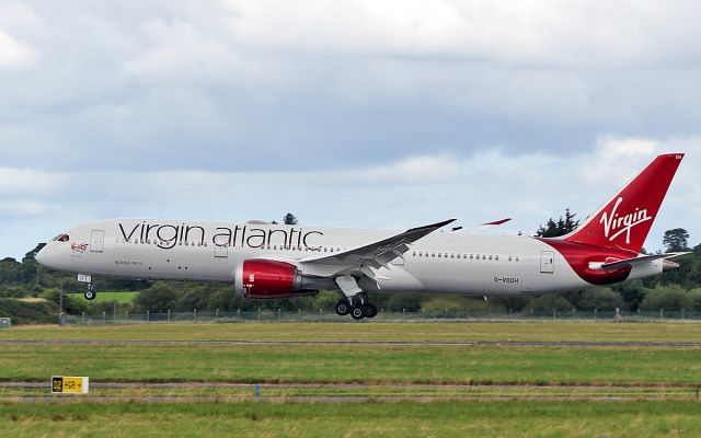 Boeing 787-9 Dreamliner (G-VOOH) - virgin atlantic b787-9 g-vooh landing at shannon to pick up the passengers from the diverted virgin a330 10/8/18.