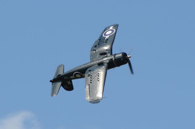 VOUGHT-SIKORSKY V-166 Corsair (C-GVWC) - Goodyear FG-1D "Corsair" from the Vintage Wing of Canada at Open House in 2010 at Gatineau, QC, airport