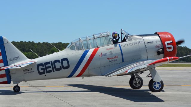 North American T-6 Texan (N58224) - MYR Airshow 2018