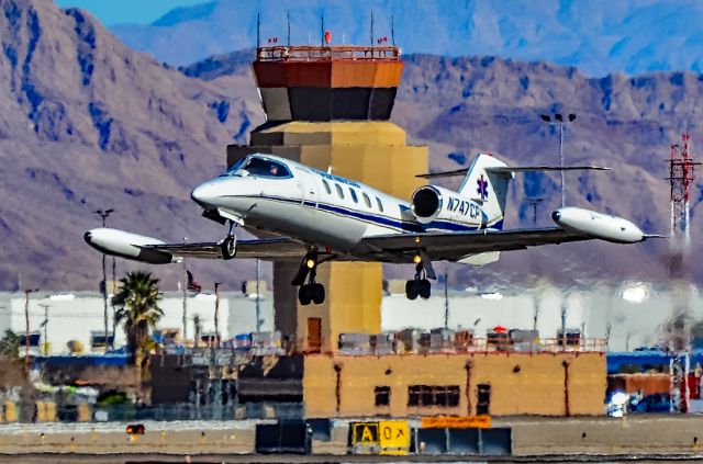 Learjet 35 (N747CP) - Photo: TDelCoro br /March 8, 2025