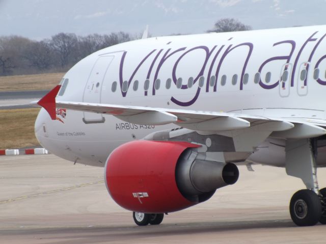 Airbus A320 (EI-DEO) - 07-04-2013 MANCHESTER UK AIR LINGUS REPAINTED IN VIRGIN COLOURS JROON