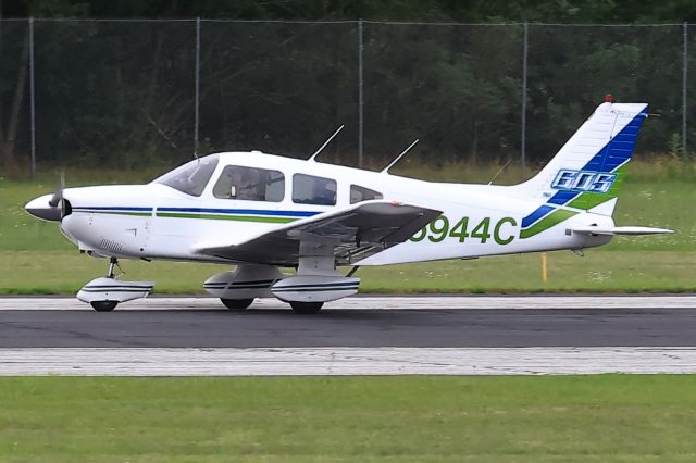 Piper Cherokee (N6944C) - Morning launch for AirVenture Cup Race, 21 July 2024