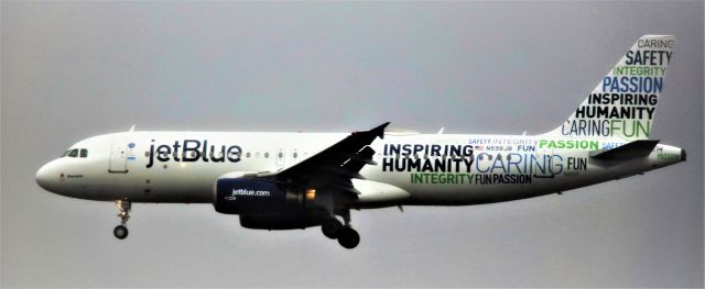 Airbus A320 (N598JB) - NYC-SEA   11-27-21