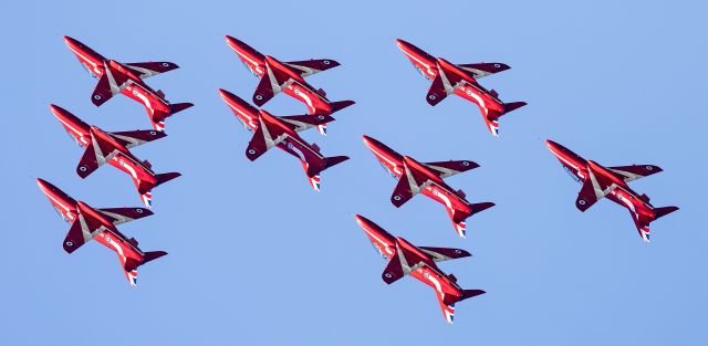 — — - Red Arrows at Jersey Air Show Aug 8, 2016 - Reds still prob best there is!