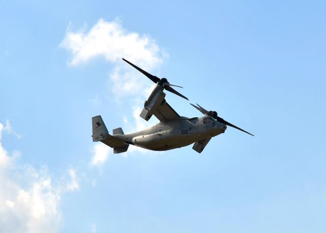 Bell V-22 Osprey (16-8030) - US Marines Bell Boeing MV-22B Osprey 16-8030 leaving Oakland County Airport