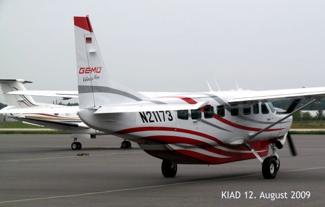 Cessna Caravan (N21173) - On the way to Germany!