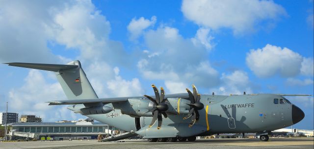 AIRBUS A-400M Atlas (N5409) - German air force 54+09 at TNCM St Maarten.