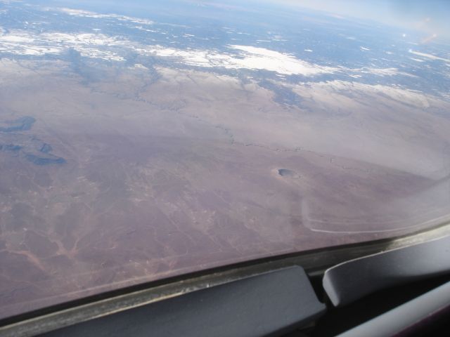 N6GD — - flying near Meteor Crater