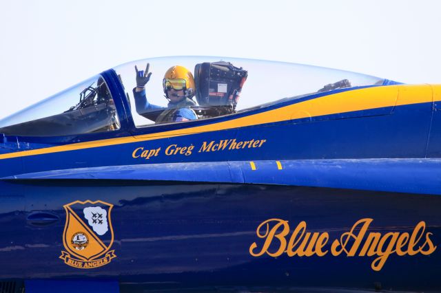 McDonnell Douglas FA-18 Hornet — - Blue Angels at Wings Over Homestead 2010, November 06th 2010