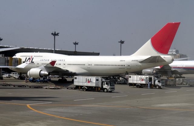 Boeing 747-400 (JA8088) - 2003 - The Past...