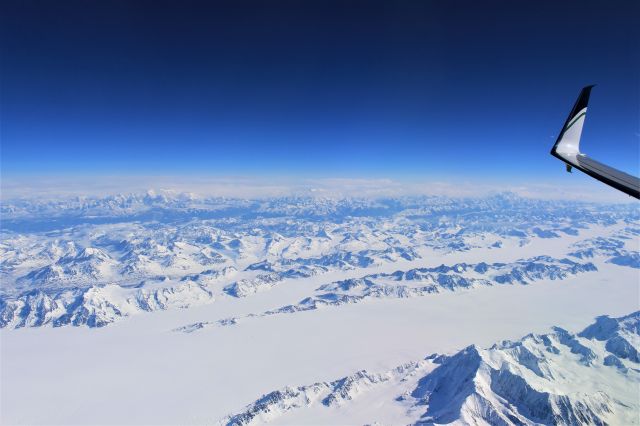 Boeing 737-900 (N491AS) - Over the panhandle of AK.