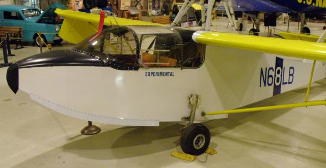 VOLMER VJ-22 Sportsman (N68LB) - Volmer VJ-22 Amphibian moored at a href=http://www.aviationky.org/The Aviation Museum of Kentucky/a at Blue Grass Airport (KLEX)