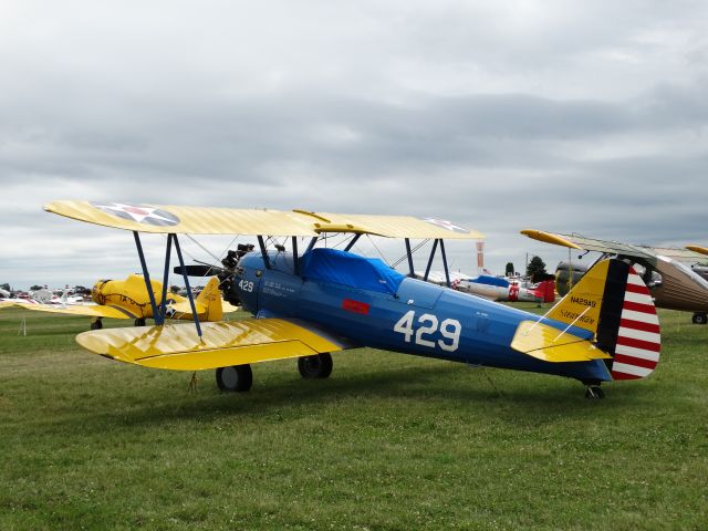 N429AB — - Boeing A75N1(PT17) Stearman (1943 C/N 75-4484)