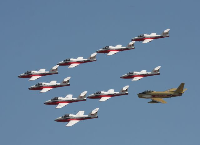 — — - Snowbird Heritage Flight