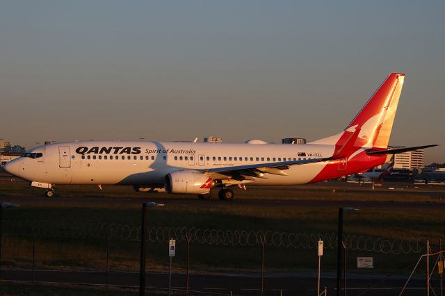 Boeing 737-800 (VH-XZL) - on 13 August 2019