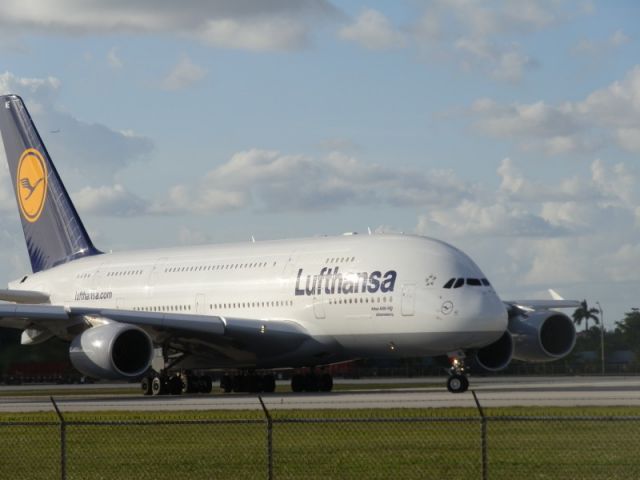 Airbus A380-800 (D-AIME) - Named "Johannesburg"