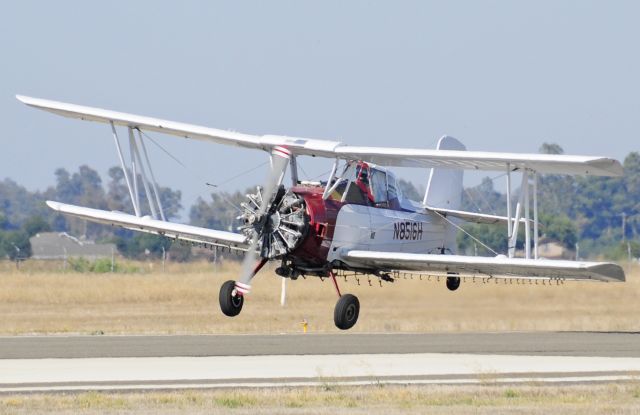 N8516H — - N8516H   2006 AIR TRACTOR INC AT-502B departing runway one-two at Merced Regional Airport (KMCE)