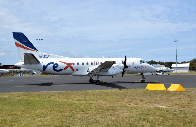 Saab 340 (VH-ZLF) - REX saab at Flinders Island, Jan 2021