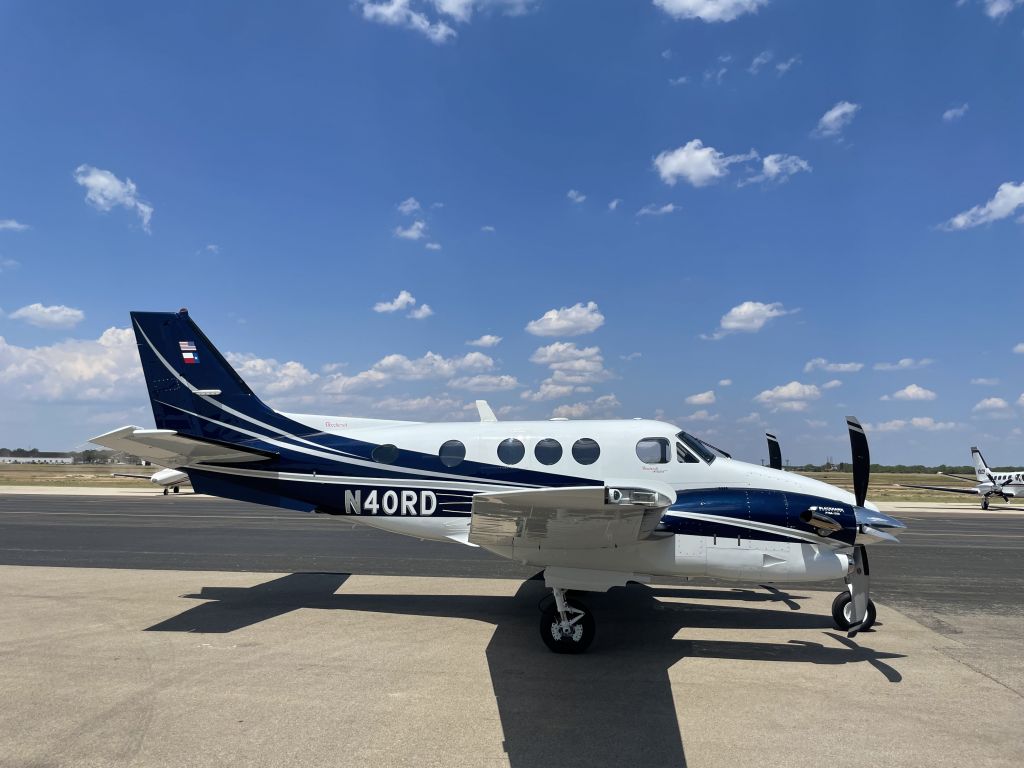 Beechcraft King Air 90 (N40RD)