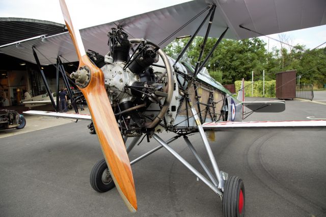 K3241 — - Avro Tutor K3241 getting some attention at Old Warden