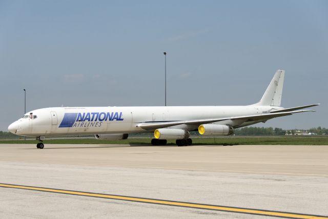 McDonnell Douglas DC-8-60 (N865F) - N865F  Mcdonnell Douglas  DC-8-63F  NCR  KYIP  20130510