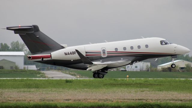 Embraer Legacy 450 (N449FX) - “Flexjet 449” // LXJ449br /br /N449FX is a 2022 Embraer Praetor 500, owned/operated by Flexjet. Pictured here touching down on 09. 5/8/23