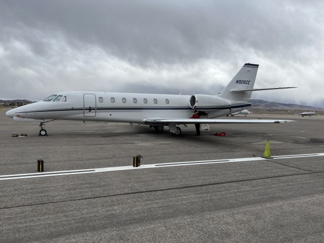 Cessna Citation Sovereign (N926CC) - Rare Vegas Weather Day!