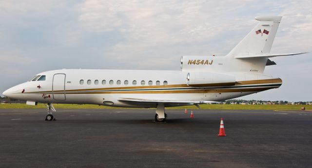 Dassault Falcon 900 (N454AJ) - The very first upload of N454AJ on FlightAware.Com !