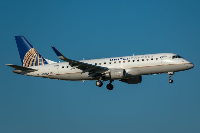 Embraer 175 (N149SY) - Taken August 12 2019 at Founders' Plaza at Dallas-Fort Worth International.