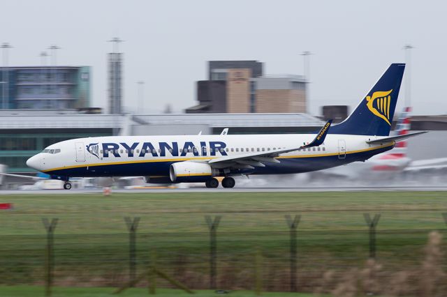 Boeing 737-800 (EI-EKR) - RYR3202 off to the far side of Poland in Rzeszow