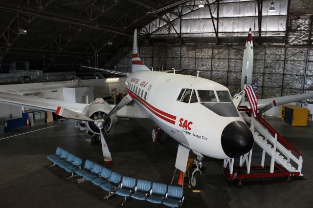 Piper L-21 Super Cub (N145S) - Martin 404 at the Airline History Museum and KC Wheeler Field