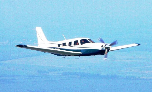 Piper Saratoga (N4182Q) - Flying home from Tarkio, MO air show