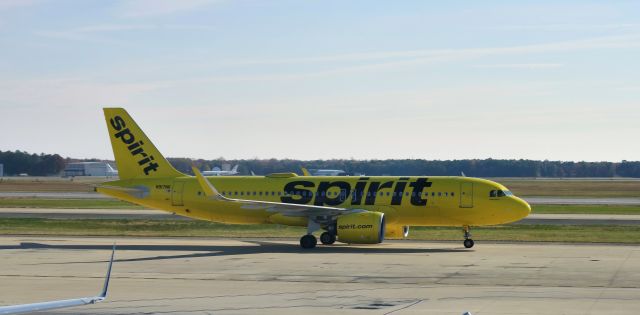 N917NK — - Spirit A320 Neo arriving at Richmond 