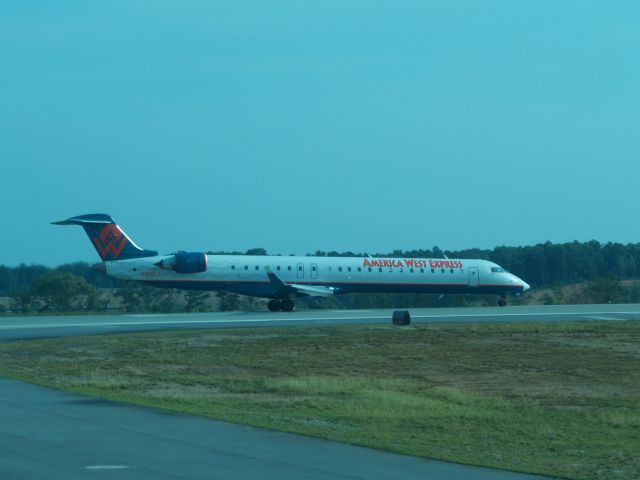 Canadair Regional Jet CRJ-900 (N919FJ) - Now in US Airways Colors.