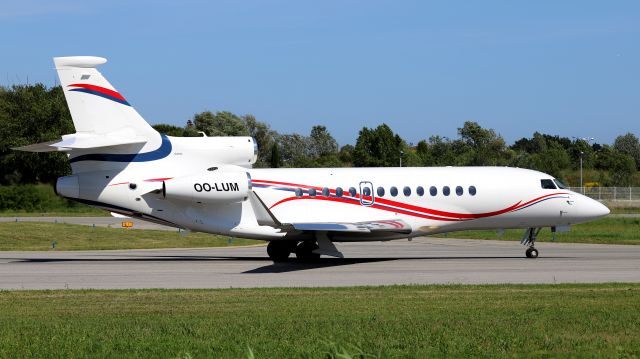 Dassault Falcon 7X (OO-LUM) - FIRST FALCON 7X BELGIAN AIR FORCE