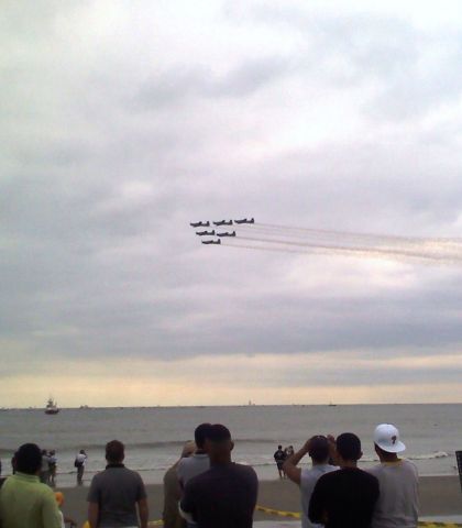 Embraer A-27 Tucano — - Brazilian Smoke Squadron At Atlantic City Airshow 2010
