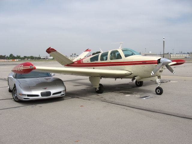 Beechcraft 35 Bonanza (N38065) - PARKED AT FULLERTON