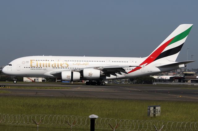 Airbus A380-800 (A6-EEH) - ON 31 OCTOBER 2018