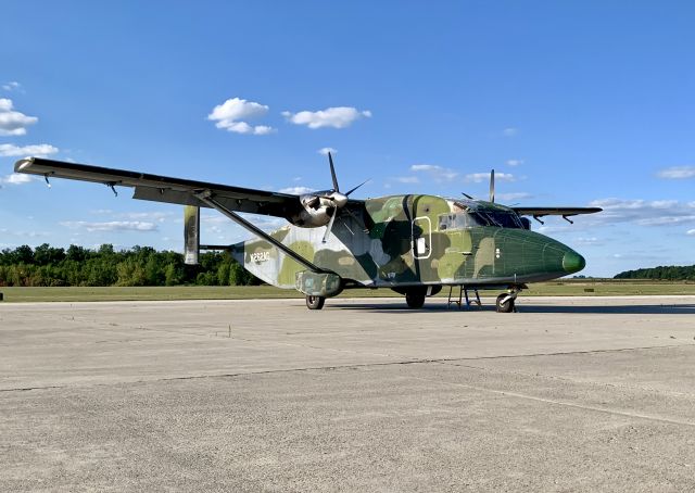 Short 330 (N262AG) - After dropping off parts for Honda of America, this Shorts 330 awaits its next assignment.