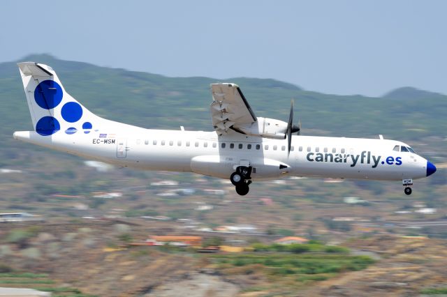 Aerospatiale ATR-72-500 (EC-MSM)