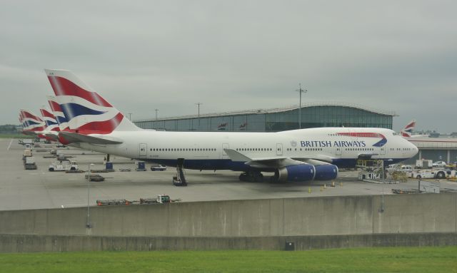 Boeing 747-400 (G-CIVR) - British Airways Boeing 747-436 G-CIVR in London Heathrow 