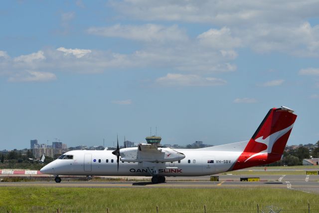 de Havilland Dash 8-400 (VH-SBV) - VH-SBV QantasLink De Havilland Canada DHC-8-315Q Dash 8  10 Dec 2017