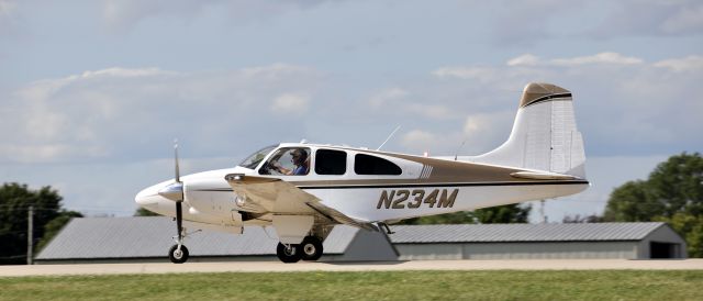 Beechcraft Travel Air (N234M) - On flightline