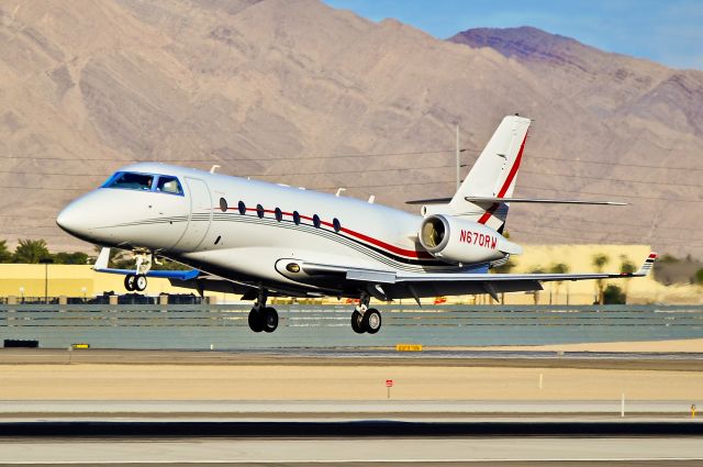 IAI Gulfstream G200 (N670RW) - N670RW 2007 Israel Aircraft Industries GULFSTREAM 200 C/N 160 "The Wind Ship" -  Las Vegas - McCarran International (LAS / KLAS) USA - Nevada, December 02, 2011 Photo: Tomás Del Coro