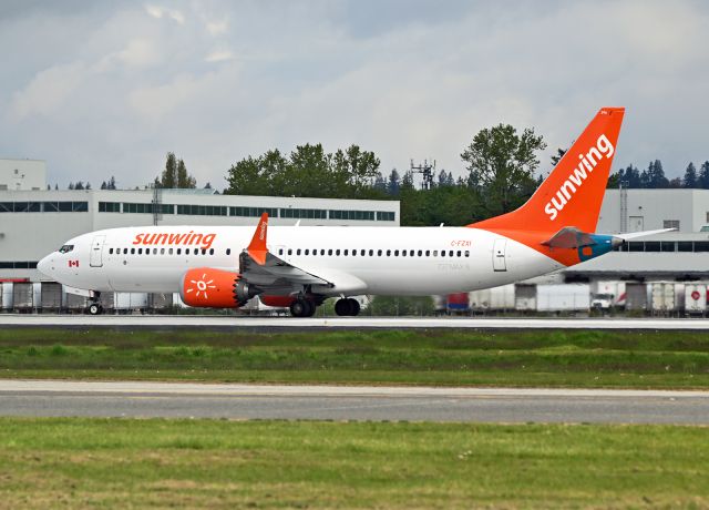 Boeing 737 MAX 8 (C-FZXI)