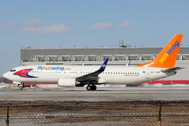 Boeing 737-800 (OK-TVM)